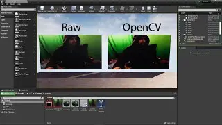 UE4 OpenCV Part2 (USB Camera)