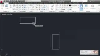 AutoCAD Align objects 2D