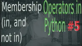 Become Proficient In Python Programming JT Devs | Membership Operators