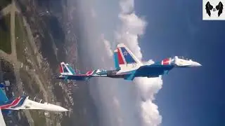 Высший пилотаж на многоцелевых высокоманёвренных истрибителях 