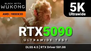 All settings tested - 5120x2160p | RTX 5090 | 5K Ultrawide | Black Myth Wukong