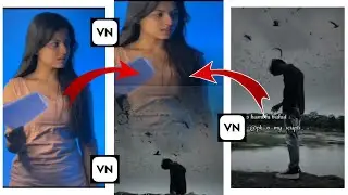 trending double layer video editing in VN app | double roll video kaise banaye | VN App editing