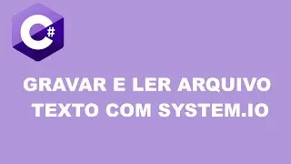 LER E GRAVAR ARQUIVO TEXTO - TIP.2021.003