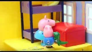 Мультфильм игрушками Свинка Пеппа Peppa.  Папа Свин Морж