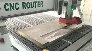 atc cnc router with 9.0kw spindle wood cutting machine