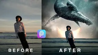PicsArt Sky Background Change Editing Tutorial