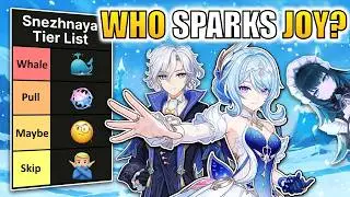 Snezhnaya Wish Tier list | Who gets the pulls?