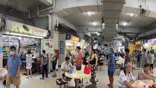 🇸🇬 Huge Market & Hawker Centre in Northeast (Hougang 105 Hainanese Village Centre)