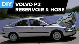 How To Replace A Power Steering Reservoir and Hose -  Volvo P2 Platform (C70 S60 S70 S80 V70 XC70)