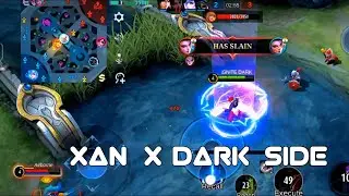 XAN$X(DARK SIDE) Slowed #chou #mlbb #montage