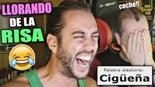 LO PRIMERO QUE TE PASE POR LA CABEZA CON UNA PALABRA | Llorando de la risa 😂😂😂