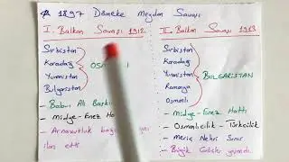 13) Balkan Wars | Ayt, Kpss History 2024