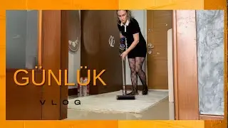 GÜNLÜK VLOG DAİLY VLOG | TEMİZLİK VE YEMEK YAPTIM 