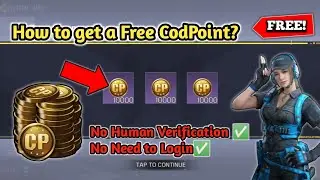 How To Get FREE CP IN COD Mobile! + New Code Redeem Codm... | No Human Verification |