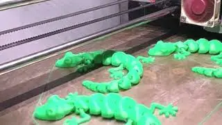 Prusa i3 MK3S Timelapse 3d Printed Articulated Animals