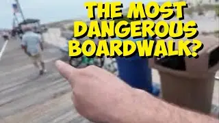 Ocean City, NJ Boardwalk Walking Tour: Sights, Shops & Beach Erosion