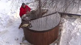 Уличная купель 