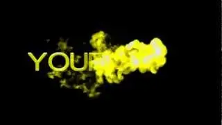 Smoke Intro - Yellow (free after effects template)