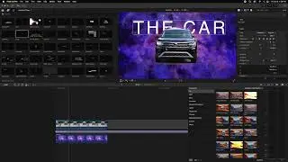 how to put text behind a subject with scene removal mask