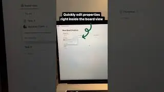 Have you seen the latest Notion Update? New Board View feature!