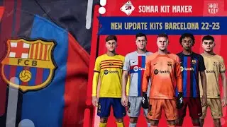 🔥PES 2021🔥New Update Kits FC BARCELONA 22-23🔥High quality