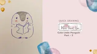 Penguin Chronicles: A Colorful Journey into the Icy Realm - Part 2 Sketch