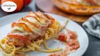 Chicken tomato mozzarella - with delicious tomato cream sauce
