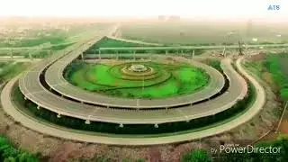Drone view of Noida to Greater Noida