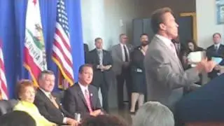 Arnold Schwarzenegger: Reagan Presidential Library 7/28/10