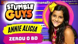 ANNIE zerou BLOCK DASH - STUMBLE GUYS