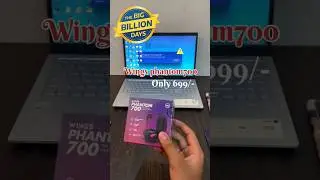 only 699/- wings phantom 700🔥#bbdsale2023 #flipkart #earbuds
