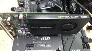Nvidia Quadro K2000........... Guess it will have to do..........