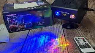 Классный лазерный проектор для вечеринок с AliExpress