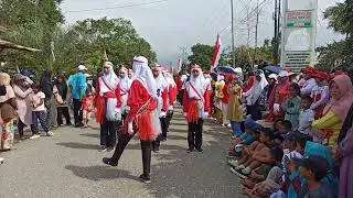 Gerak Jalan MTs Nurul Ummah Lambelu