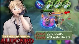 ALUCARD DOMINATE EARLY AND LATE GAME | ALUCARD BEST BUILD AND EMBLEM 2021 - MOBILE LEGENDS