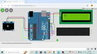 Character Display System: Sequentially Printing A to Z on LCD, OLED, and LED Matrix Using Arduino