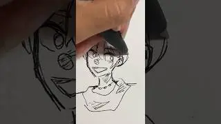 kinda hate the nose but I drew in pen 🥲😒