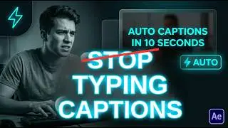 Auto Captions in After Effects — Full Tutorial 2026