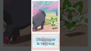Oinkologne is Suspicious #sprigatito #pokemon #anime
