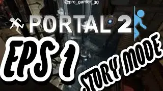 ЗАКЛЕЩЕН СЪМ В ЛАБОРАТОРИЯ УПРАВЛЯВАНА ОТ РОБОТИ ЕПИЗОТ 1-Portal 2