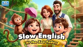 At the Zoo Today | Easy English Listening for Beginners (A2 Level)