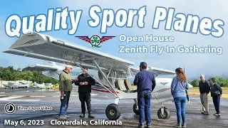 Quality Sport Planes Open House and Zenith Fly-In 2023 Time-Lapse