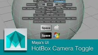DART 104 Intro To Maya: Hotbox Cameras Toggle