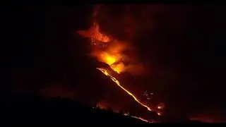 Volcano Eruption on La Palma, Canary Islands 2021