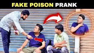 Fake Poison Prank | Prakash Peswani Prank |