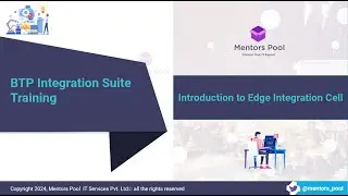 SAP Edge Integration Cell Training 2025 | SAP BTP Integration Suite | PI/PO to CPI Migration