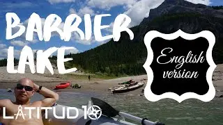 Kayaking and Canoeing at the Barrier Lake 2019, Kananaskis - Alberta, Canada.