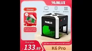 Wainlux K6 Laser Engraver Laser Engraving #shorts