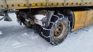 Снежный ТиТ, проверка на прочность. Кто прочнее ТиТ или цепи ????