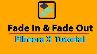 How To  Fade In And Fade Out A Video In Filmora X  || Tech Bite Pro